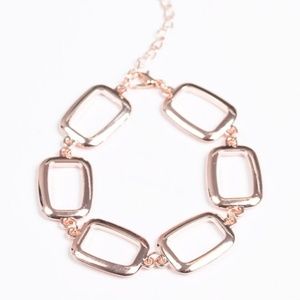Basic Geometry - Rose Gold Bracelet